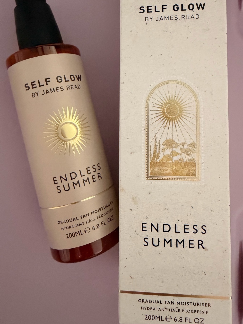 SELF GLOW by James Read Endless Summer Gradual Tan Moisturiser BNIB 200ml/6.8 oz